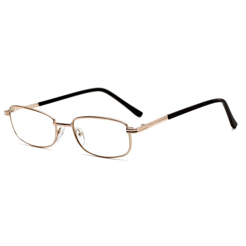 玻璃老花镜男士老光眼镜女高清老化超轻老人200度gk