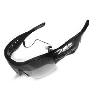 喜越 GLT-07蓝牙眼镜立体声音乐蓝牙耳机车载智能通话眼镜 黑色